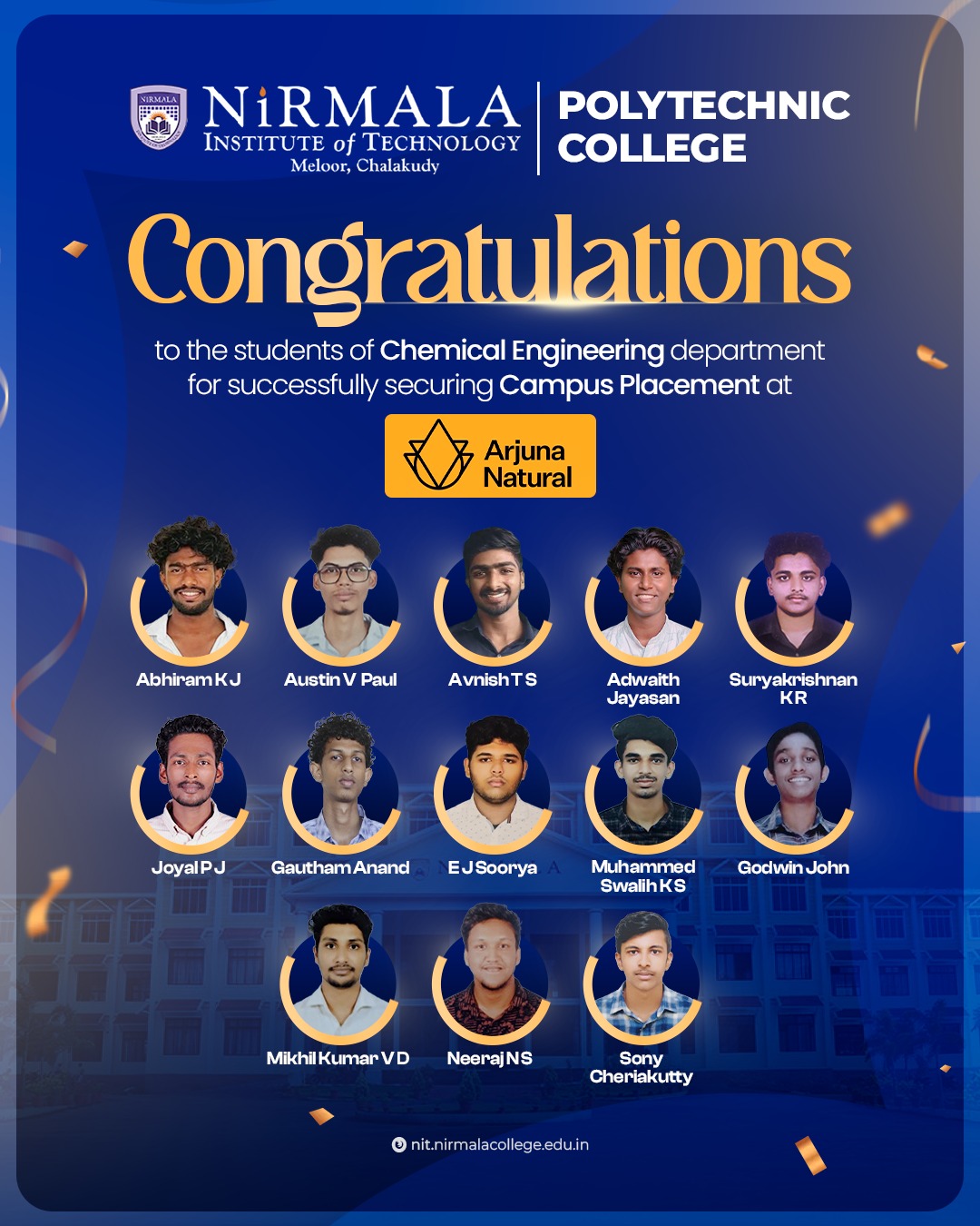 Placements 2026 - Chemical