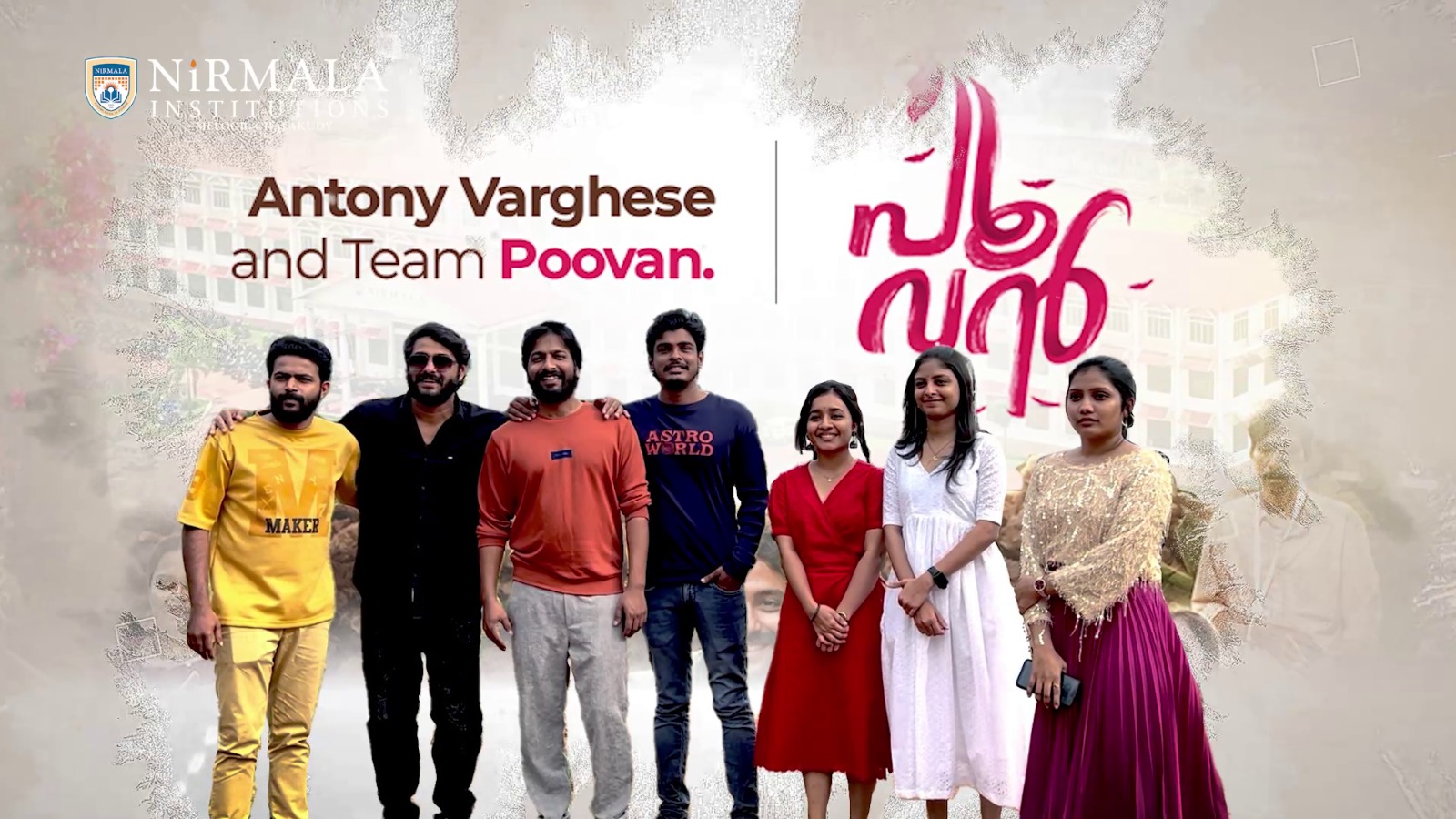 Team Poovan at Nirmala